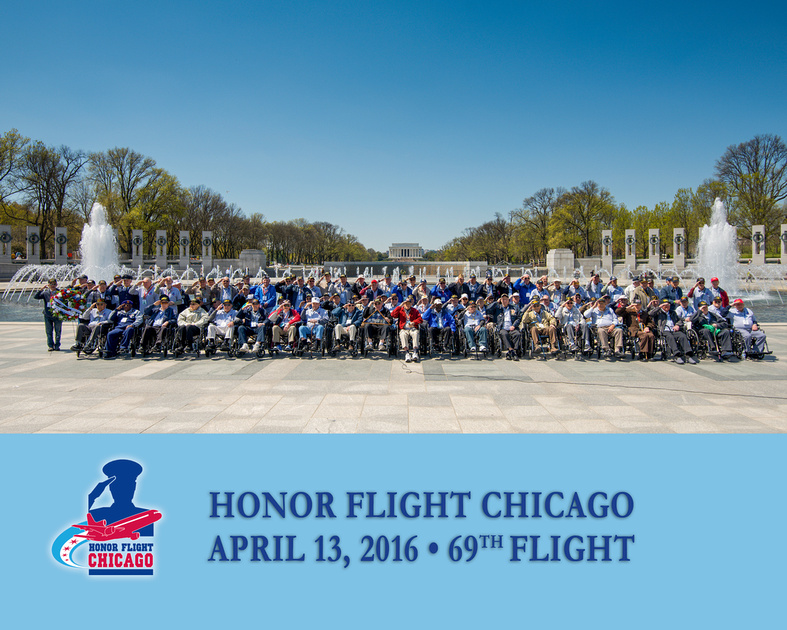 Honor Flight Chicago April 13, 2016